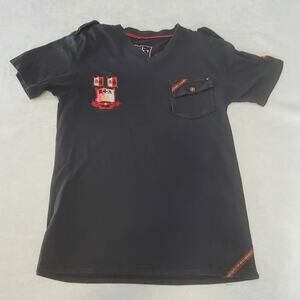 Red Ape Y2K vintage Black tshirt Size Large #33 Skater Streetwear